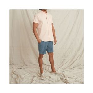 Marine Layer China Blue Corduroy Westlake Stretch Chino Shorts Men's Size 33